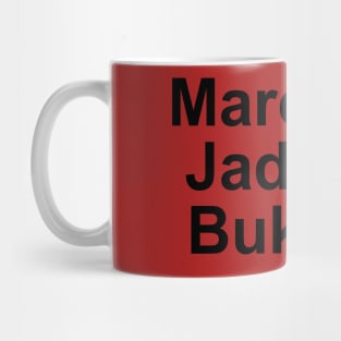 Marcus & Jadon & Bukayo England Heroes Mug